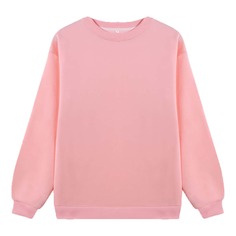 Ровный цвет Повседневный Свитшоты Shein