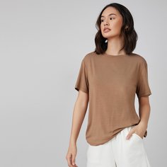 Однотонная футболка Shein