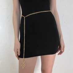 Цепочка для тела с змеей Shein