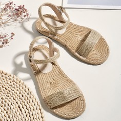 Соломенные сандалии Shein