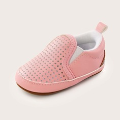 Слипоны на плоской подошве с вырезом для девочек Shein