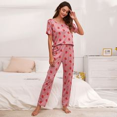 Фрукты и овощи милый Пижама Shein