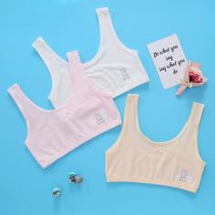 с бантом Бюстгальтеры и бралетты для девочек Shein