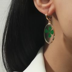 Серьги-подвески с листвой Shein