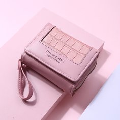 Складной кошелек с крокодиловым узором Shein