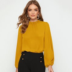 Блуза с оригинальными рукавами Shein