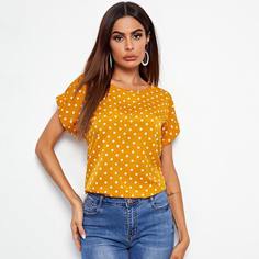 Стильный топ в горошек Shein