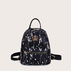 Рюкзак с цветочным рисунком для девочек Shein