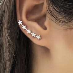 Серьги со звездами Shein