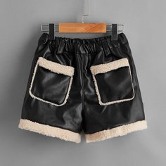 Карман Повседневный Шорты для девочек Shein