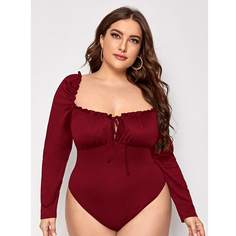 Боди размера плюс с узлом Shein