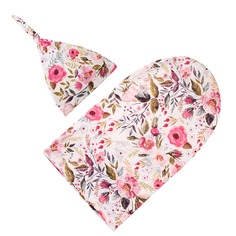 Спальный мешок со шляпой для фотографии новорожденных девочек Shein