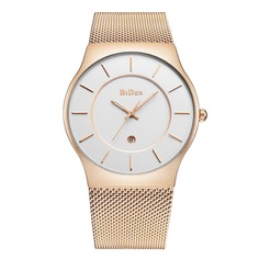 Мужские круглые стрелочные кварцевые часы Shein