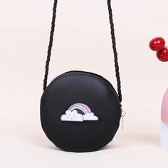 Круглая сумка с узором облака для девочек Shein