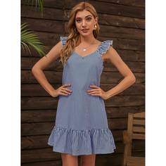 Платье в полоску Shein