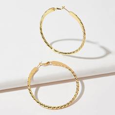 Металлические серьги-кольца Shein