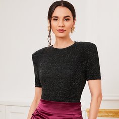Топ с круглым вырезом Shein