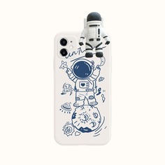Чехол для телефона 3D с декором космонавта Shein