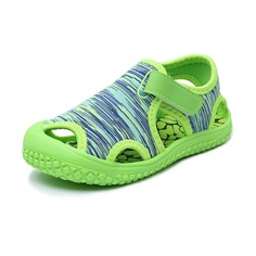 Контрастные босоножки с вырезом для мальчиков Shein