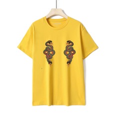 Животный Повседневный Футболки Shein