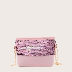 Сумка на цепочке с блестками для девочек Shein