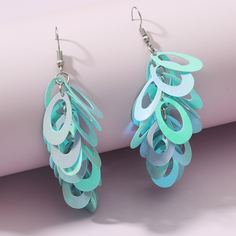 Овальные серьги-подвески Shein