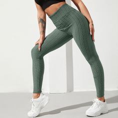 Спортивные леггинсы с высокой талией Shein