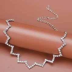 Ожерелье со стразами Shein