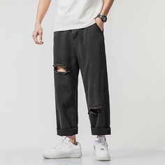 Мужские рваные джинсы оверсайз Shein