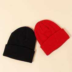 2шт детская шапка Shein