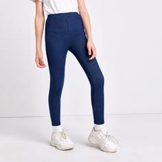 Карман Одноцветный Повседневный Брюки для девочек Shein