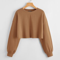 Однотонный пуловер Shein