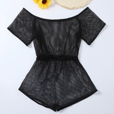 Одноцветный Накидки Shein