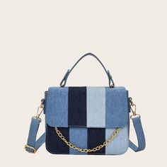 Сумка-сэтчел в клетку Shein