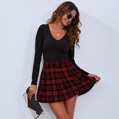 Юбка в клетку Shein