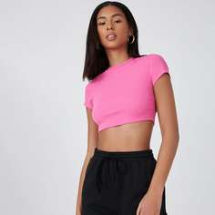 Облегающий короткий топ Shein