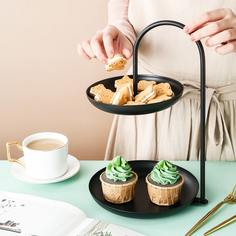 1шт двухслойная тарелка для закусок Shein