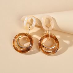 Круглые серьги-подвески Shein