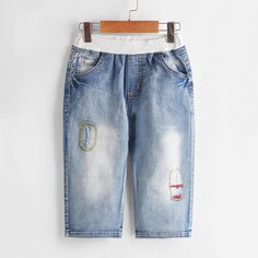 Джинсовые шорты для мальчиков Shein