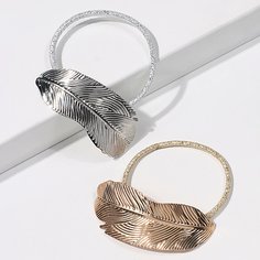2шт резинка для волос с пером Shein