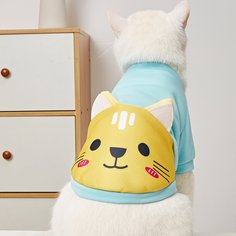 Мультяшный принт Свитшоты и худи для домашних животных Shein