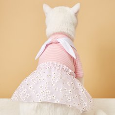 Полосатый Платья для домашних животных Shein