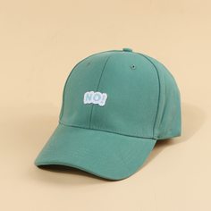 Мужская бейсболка с текстовой вышивкой Shein