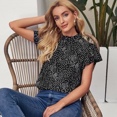 Топ в горошек Shein