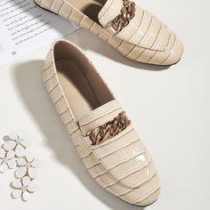 Крокодил Модный Балетки Shein