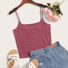 Трикотажный топ Shein