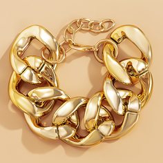 Золотой браслет-цепочка Shein