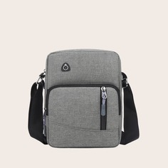 Мужская сумка через плечо с молнией Shein