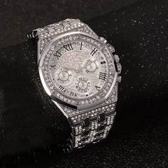 Серебряные Повседневный Мужские часы Shein