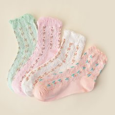 цветочный Носки Shein